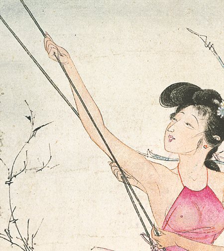 西安-胡也佛的仕女画和最知名的金瓶梅秘戏图